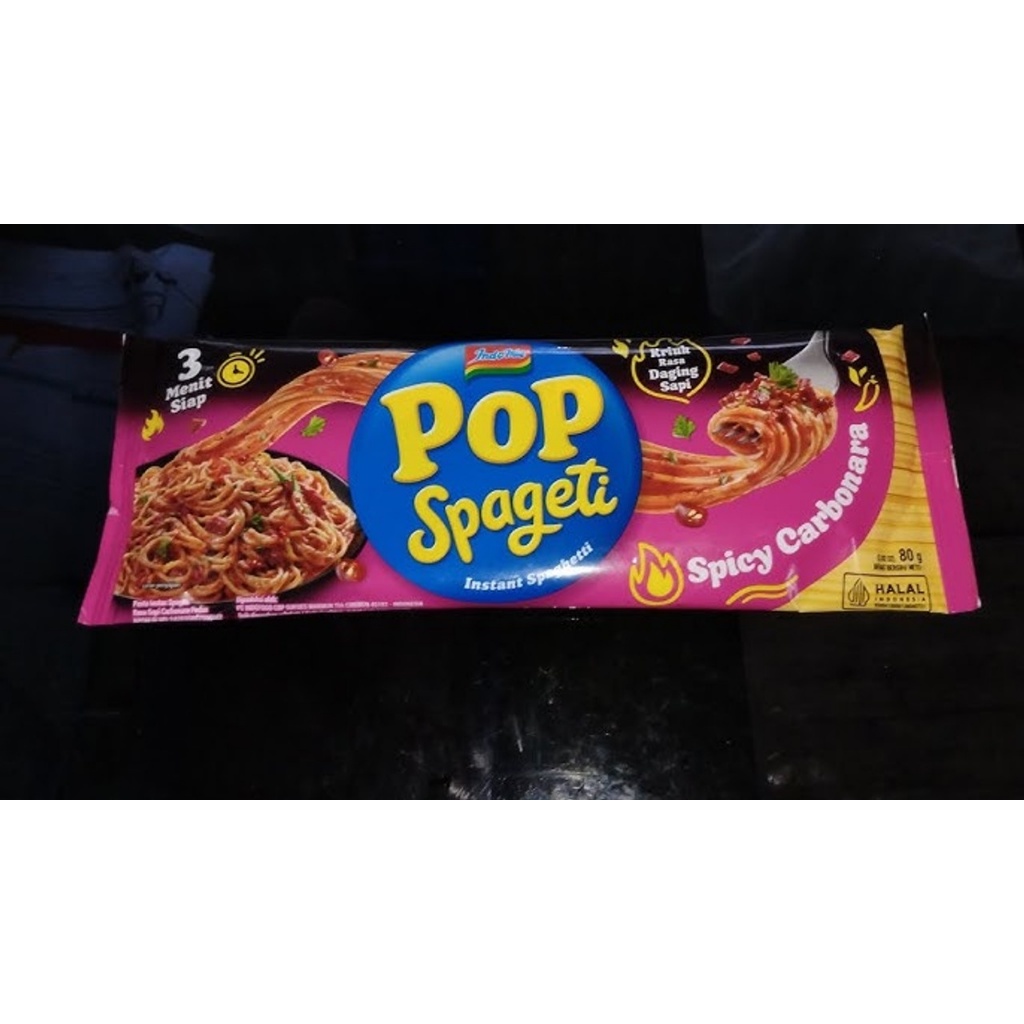 

POP INSTANT SPAGETI SPICY CARBONARA 80G