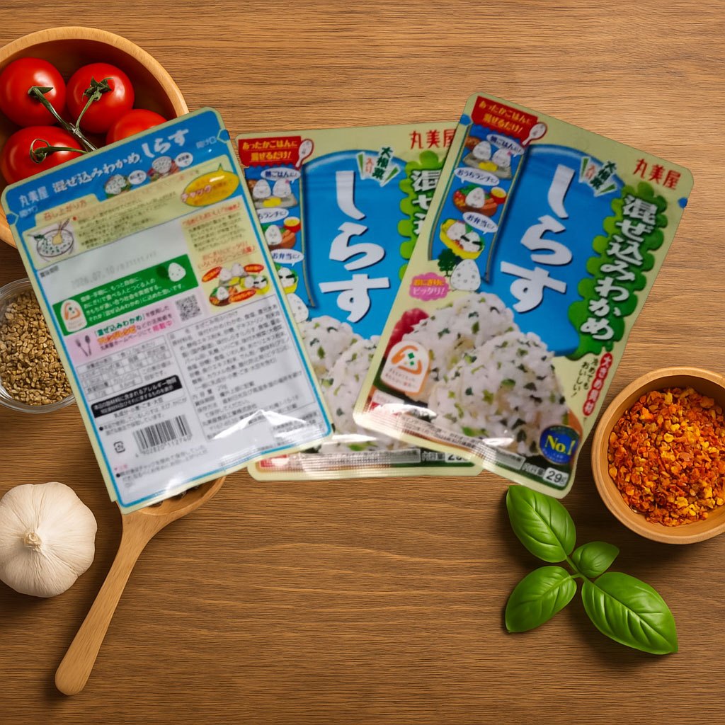 

Marumiya Furikake Wakame Nori & Wijen – Taburan Nasi Praktis - Original Jepang