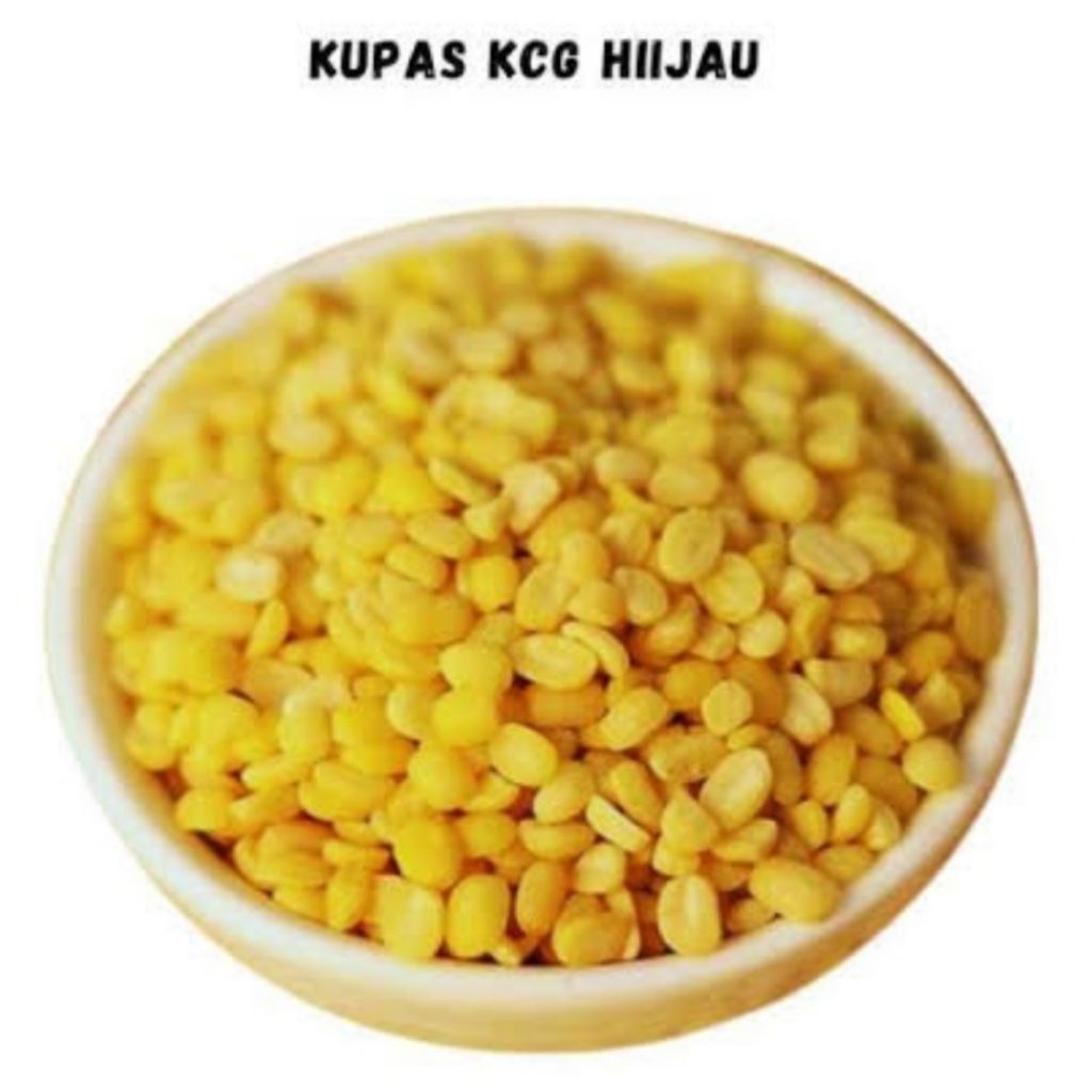 

Kacang Hijau Kupas Organik MPASI 100gr