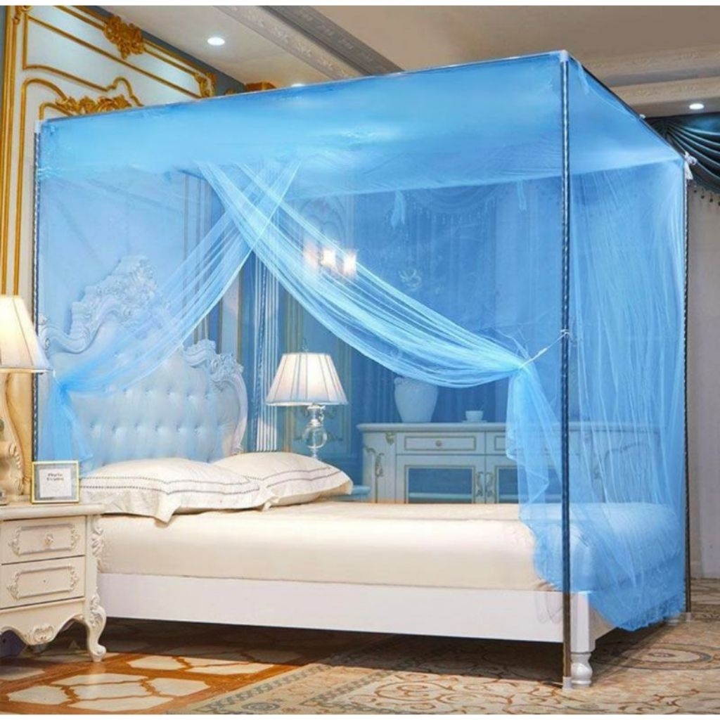 KELAMBU NYAMUK/kelambu kotak polos anti nyamuk uk.120/200 160x200 180x200 200x200