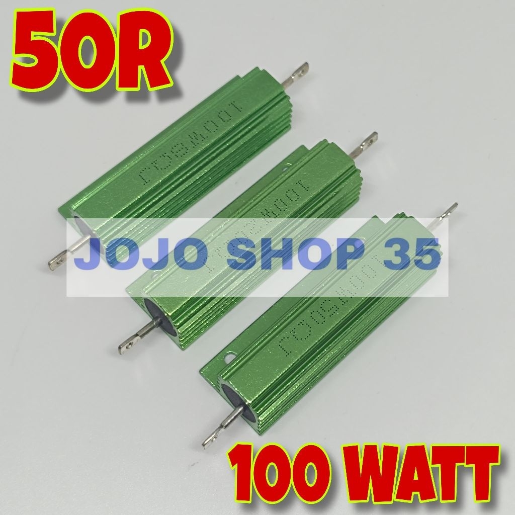 Resistor 100watt 50R 50ohm 100W resistor 100WATT 50 Ohm Wirewound Dummy Load Shunt wirewound