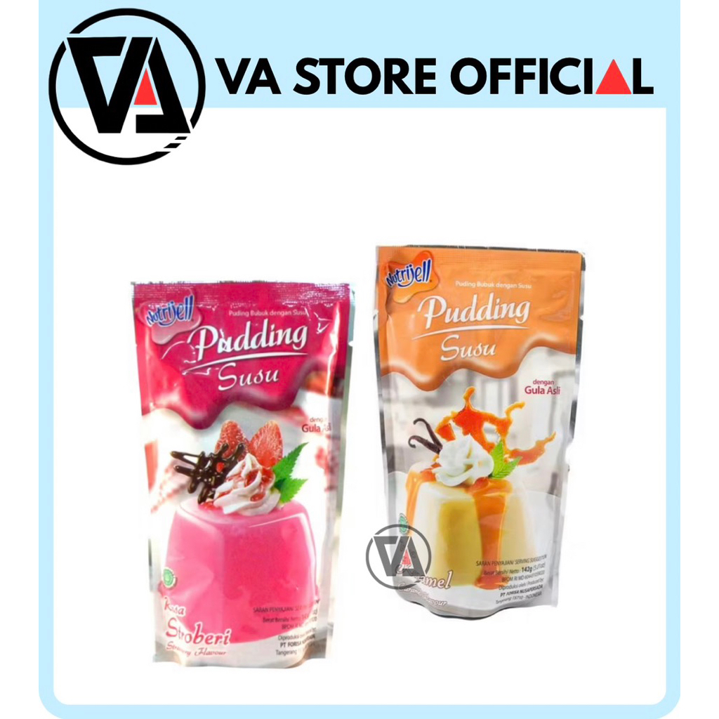 

Nutrijel Pudding Susu Caramel 142gr