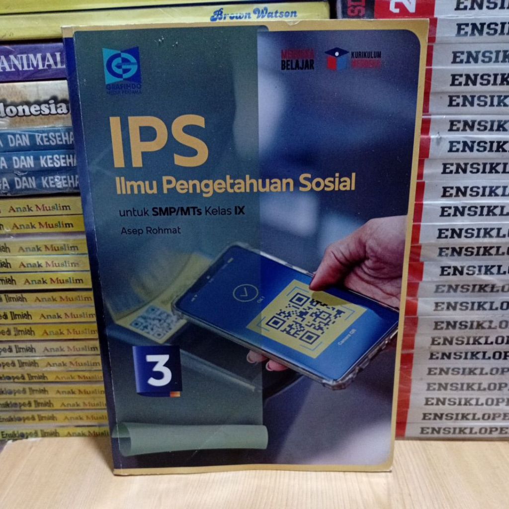 Buku Original IPS Ilmu Pengetahuan Alam SMP MTs Kelas 9 K Merdeka Grafindo