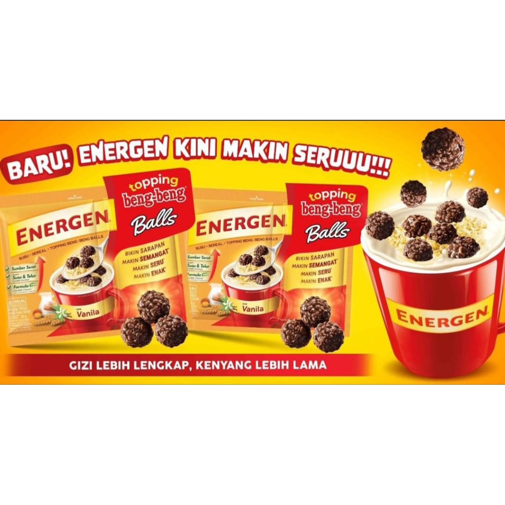 

Energen Vanila toping