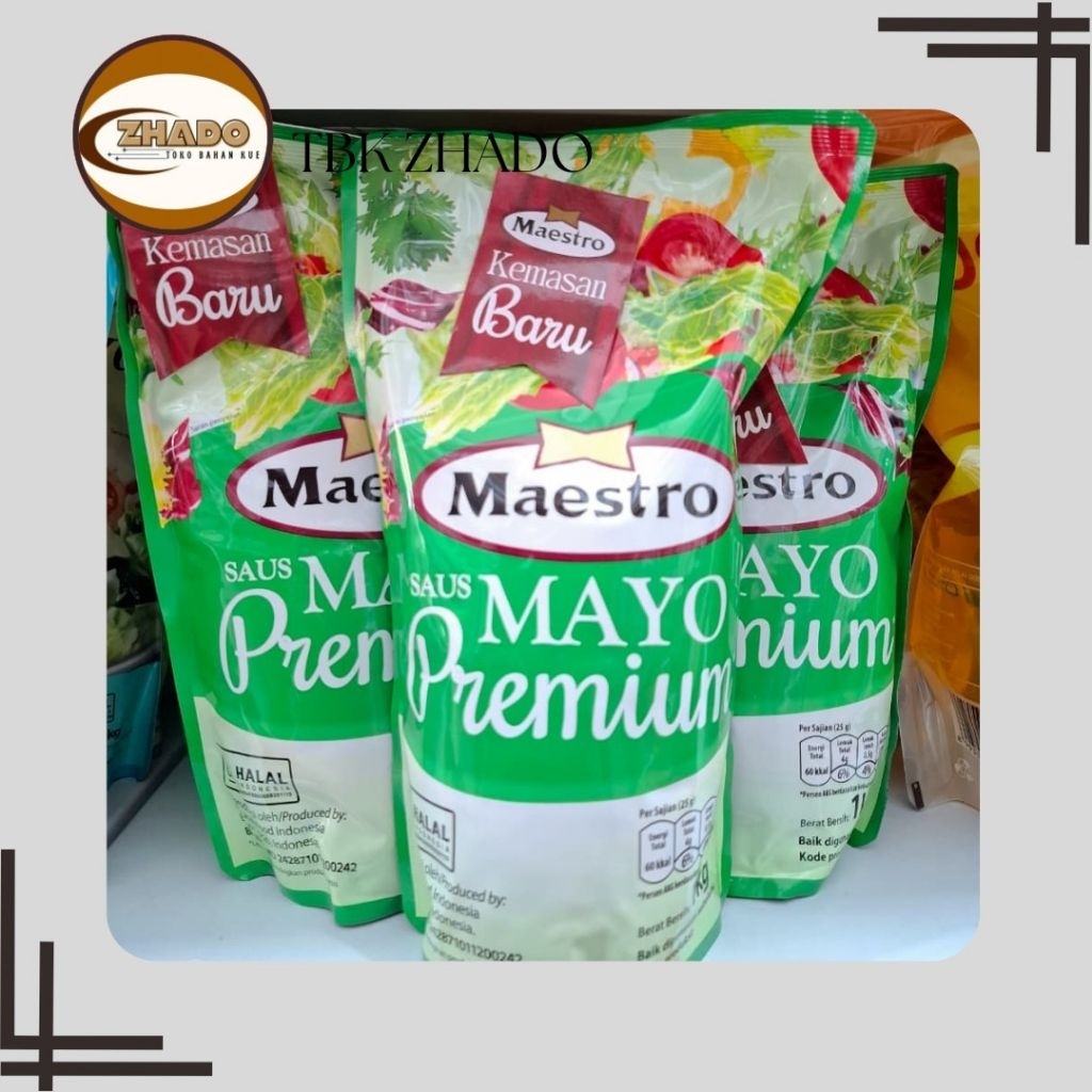 

Maestro Saus Mayo Premium 1 kg