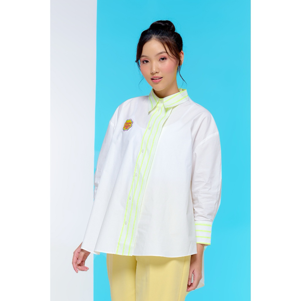 NEW BJ BENANG JARUM CHUPA CUPS SHIRT LEMONADE OVERSIZE