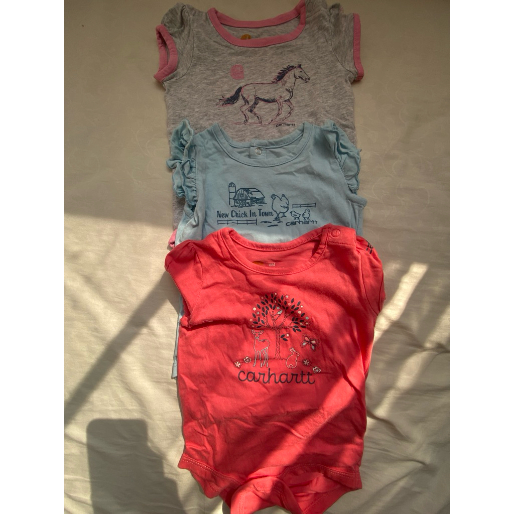 Preloved 3 bodysuit bayi Carhartt