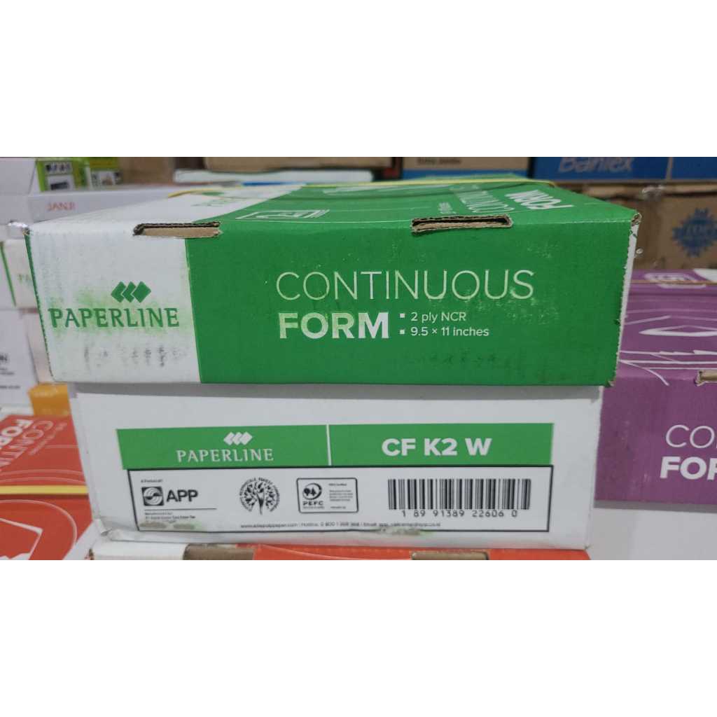 

CONTINUOUS FORM 2 PLY WARNA KERTAS NCR 2 PLY