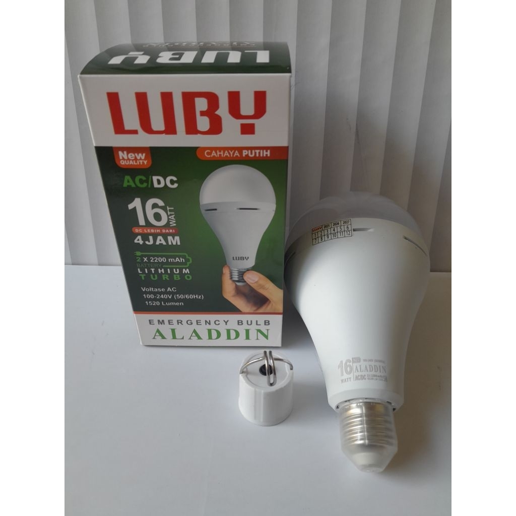 Lampu Emergency Luby Aladdin