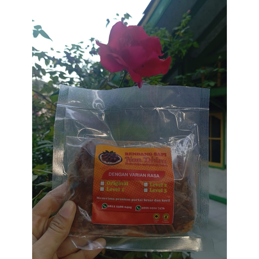 

Rendang Sapi NonDhira (150gr)