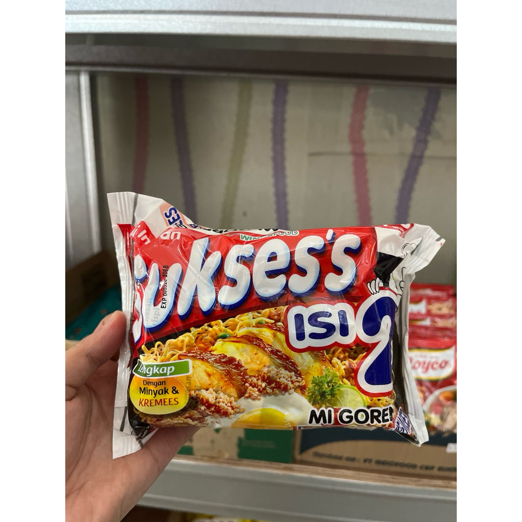 

MIE GORENG SUKSES ISI 2 AYAM KREMES