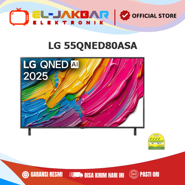 LG 55QNED80ASA 4K SMART TV 4K GEN 8 2025