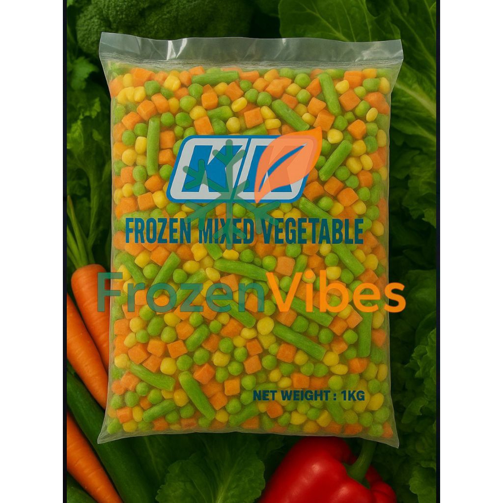 

MIX VEGETABLES 4WAYS IQF 1kg