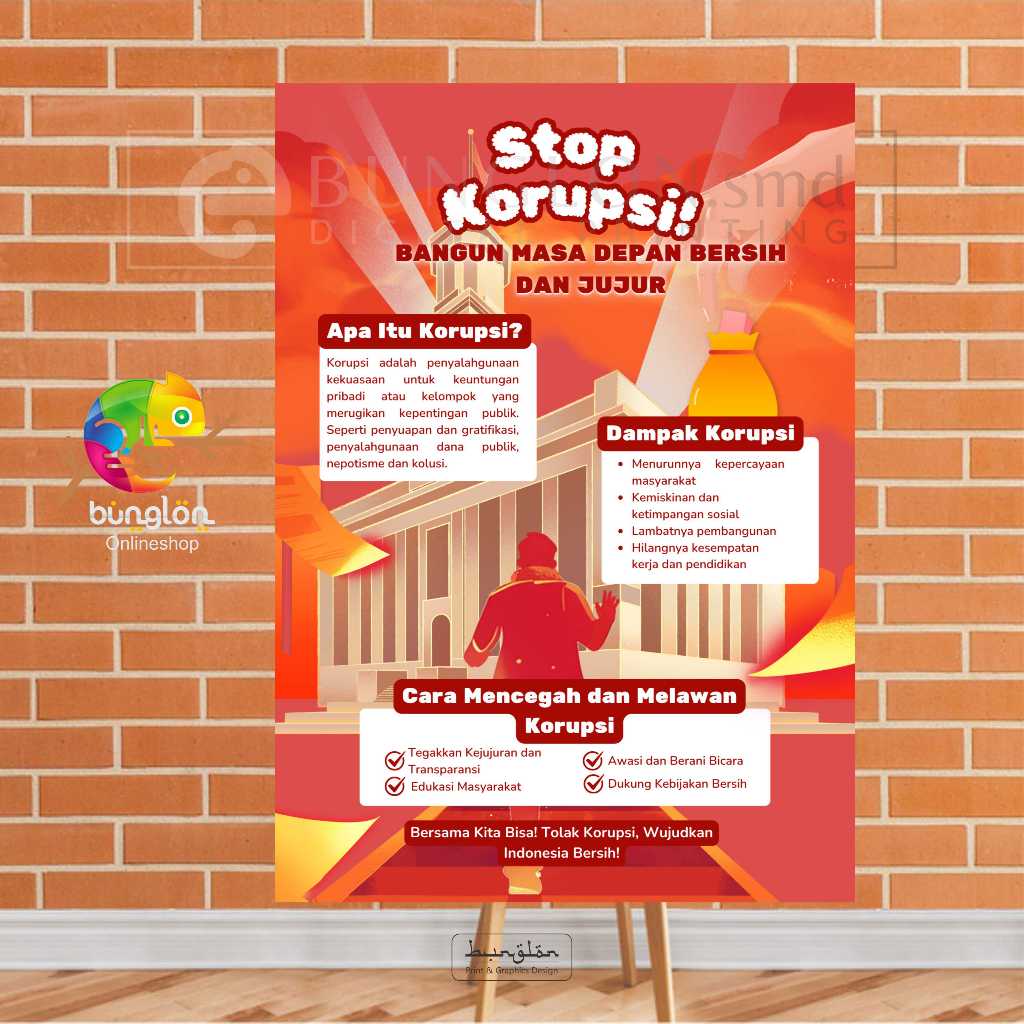 

Poster Stop Korupsi