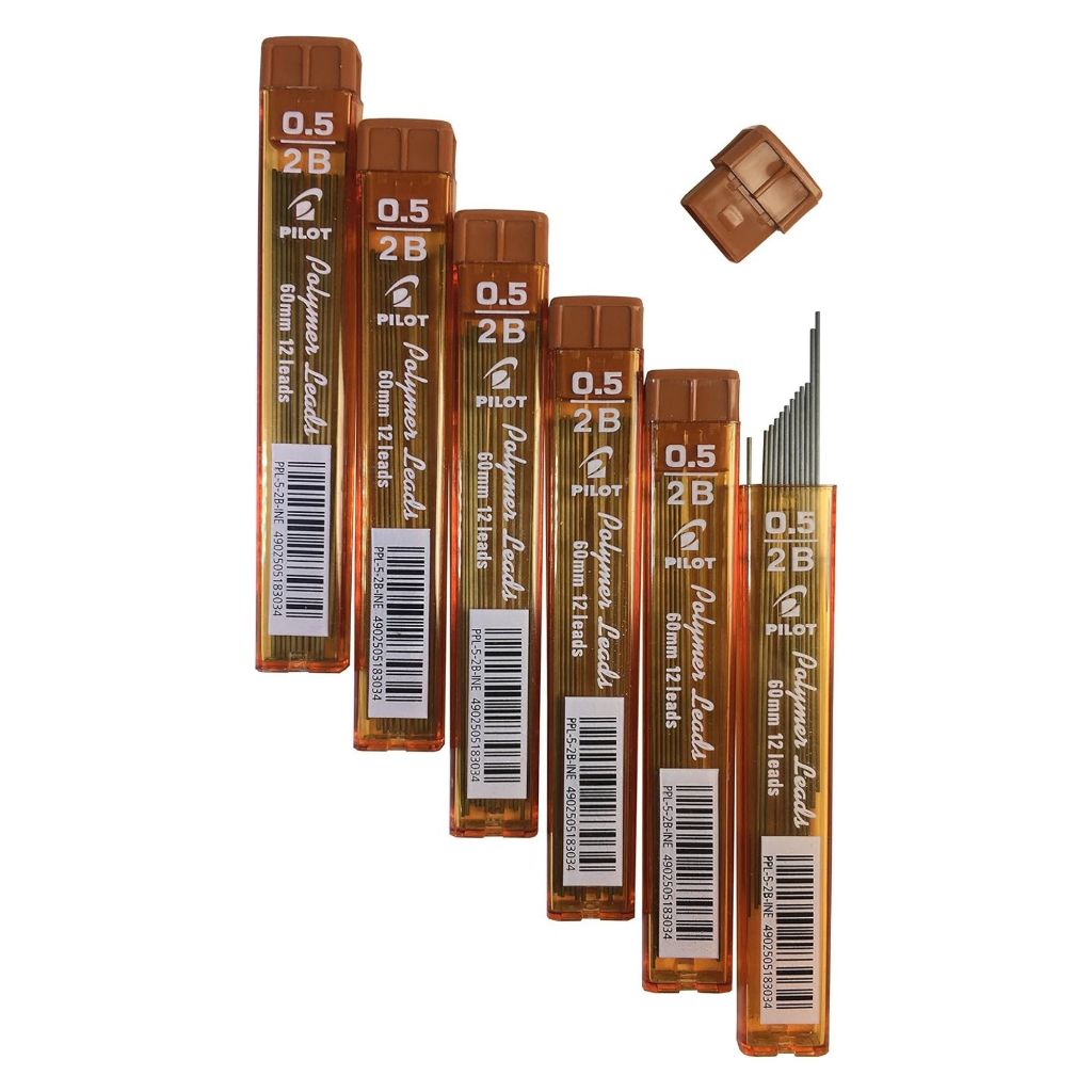 

Isi Pensil 2B PILOT Polymer Leads 0.5x60mm Original (PCS)