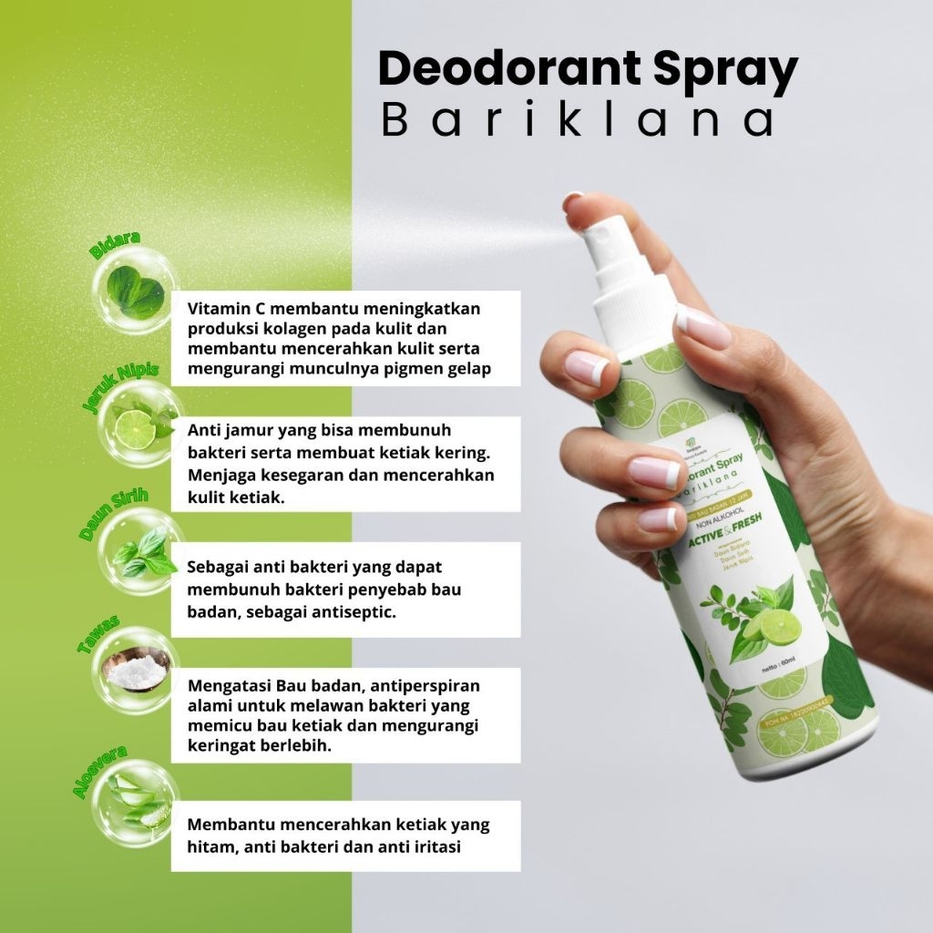 

DEODORANT HERBAL BARIKLANA