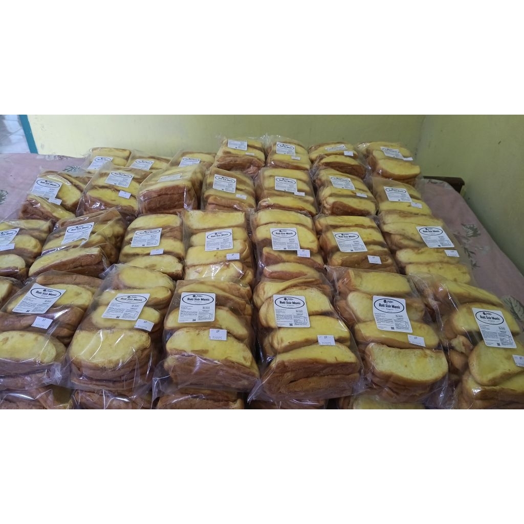 

[Paket 4 pcs] -Roti sisir pinggiran Jordan bakery rasa mentega isi 24 slice