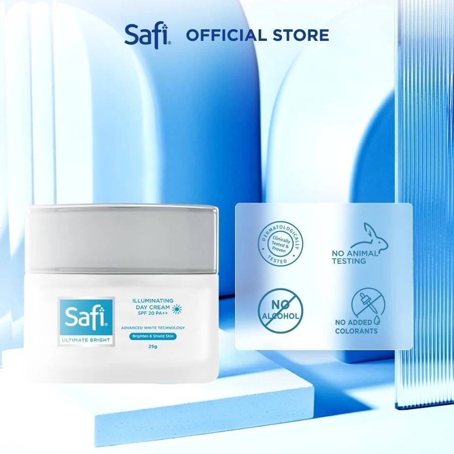 SAFI Ultimate Bright Illuminating Day Cream Krim Siang SPF15 PA++ - Krim Siang - Moisturizer