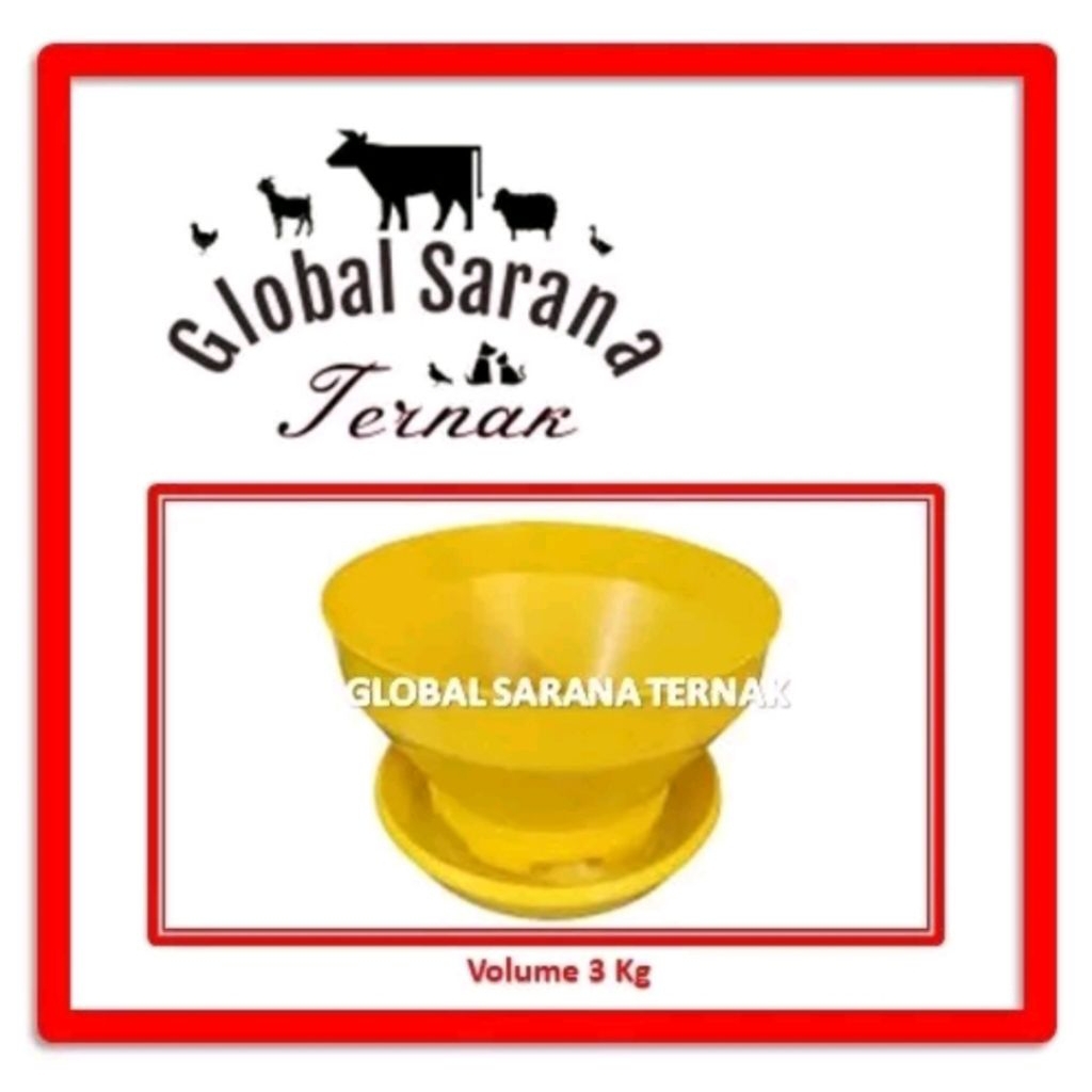 DOC Feeder atau Baby Chick Feeder Wahid (Tempat Makan Anak Ayam)