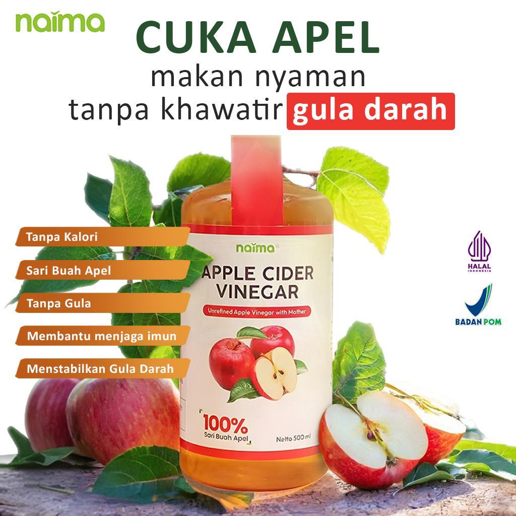 

Naima Cuka Apel Original BPOM | Cuka Apel | 100% Cuka Apel Tanpa Pengawet - Untuk Mencegah Bakteri dan Meningkatkan Daya Tahan Tubuh