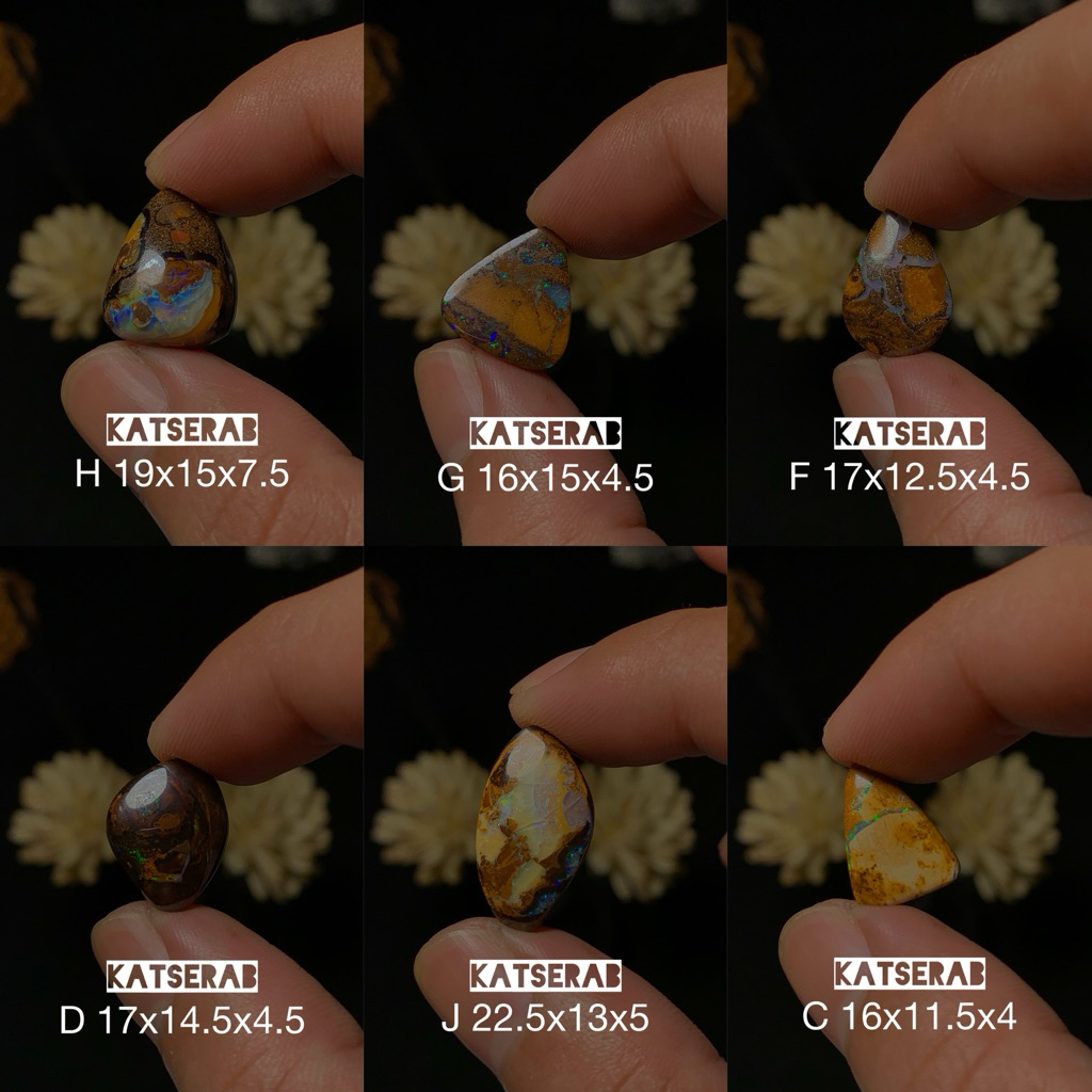 Natural opal koroit australia / lostune boulder opal australia natural / Koroit boulder