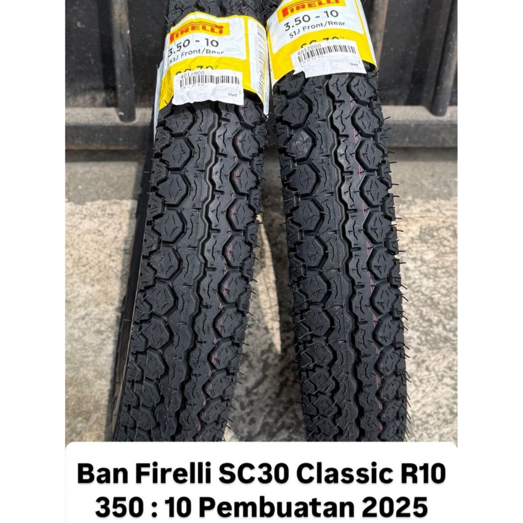ban pirelli SC30 R10 350 : 10 Pembuatan 2025