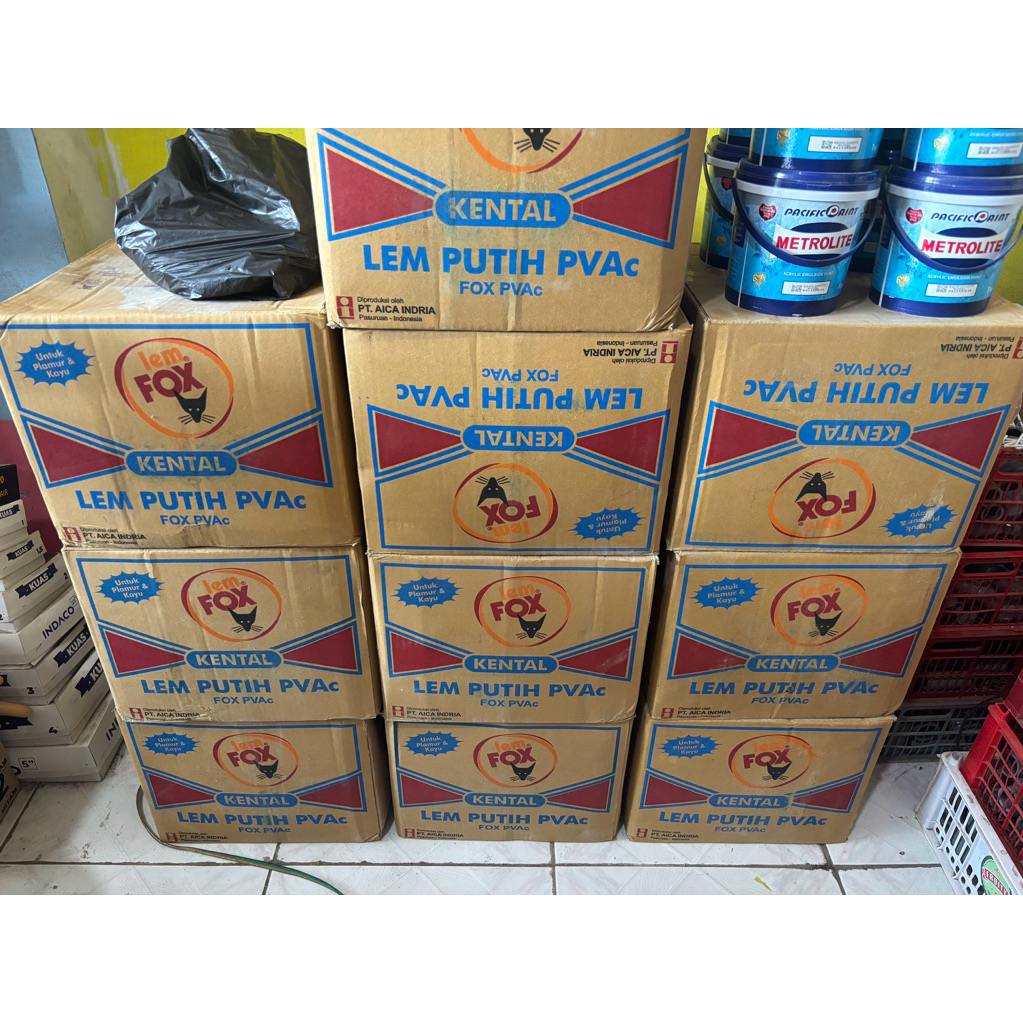 

LEM FOX PUTIH - LEM PUTIH PVAC ( KEMASAN BARU )