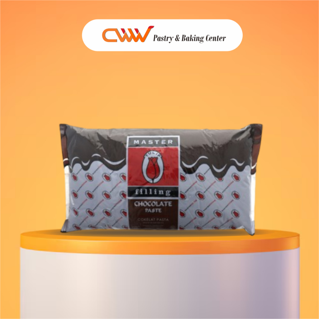 

Tulip Selai Coklat Pasta Filling Chocolate Paste 5Kg Topping Isian Kue Roti Cake Bread Cookies Donat