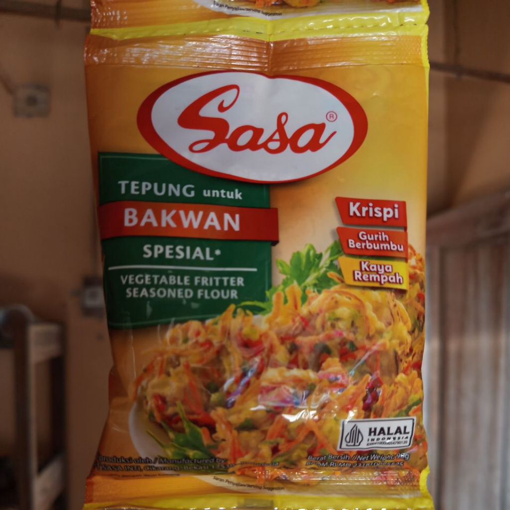 

Tepung Bumbu Sasa Bakwan 90gram