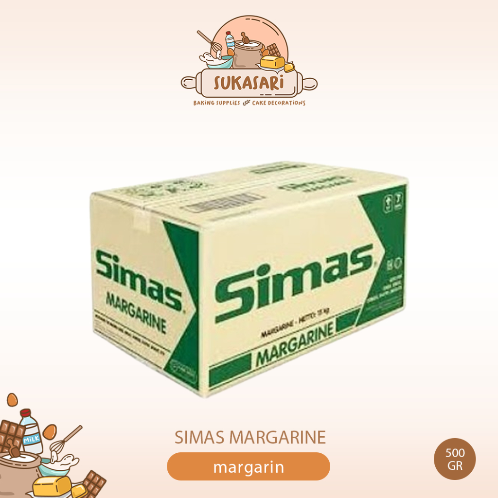 

Simas margarin 500gr / margarine mentega timbangan