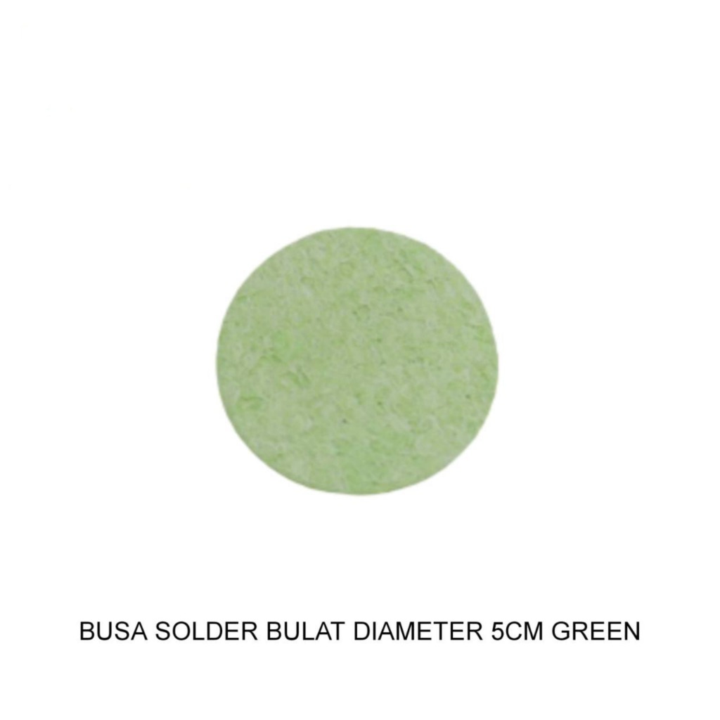 BUSA SOLDER BULAT DIAMETER 5CM GREEN/PINK/YELLOW