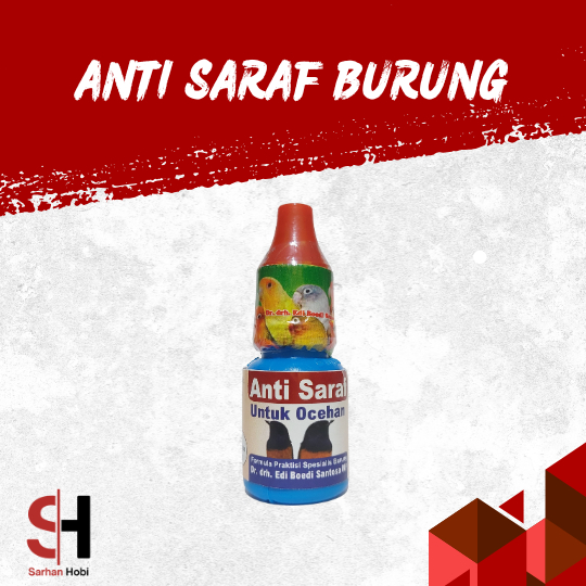 ANTI SARAF DR.EDHI OBAT BURUNG TETELO STRES GANGGUAN SYARAF / OBAT ANTI SARAF