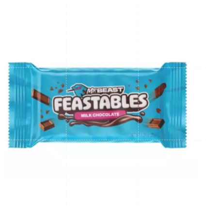 

Mr Beast Feastables Milk Chocolate Coklat