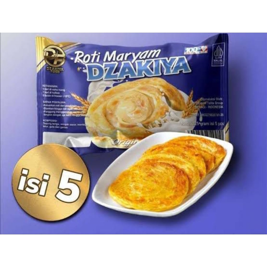 

DZAKIYA Roti Maryam original