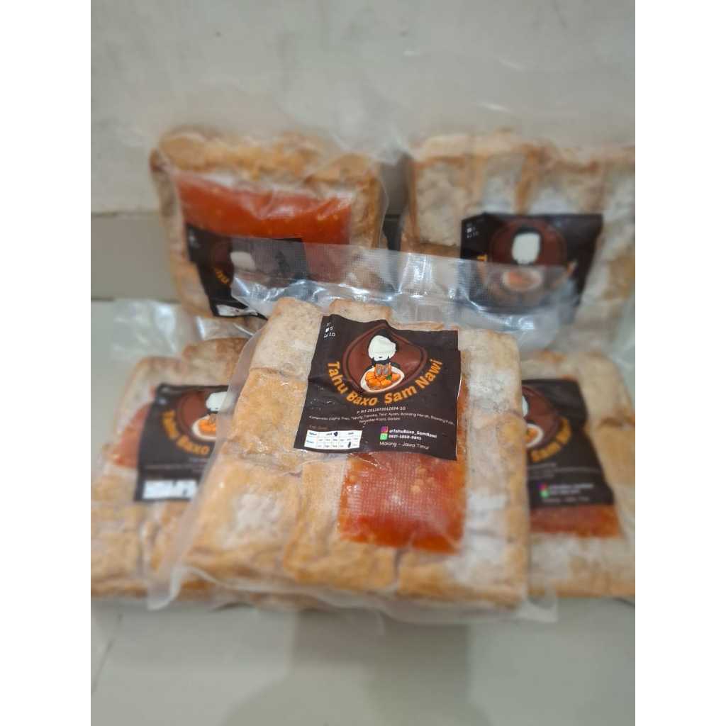 

Tahu Baxo Sam Nawi (Produk Frozen dari Bahan Daging)