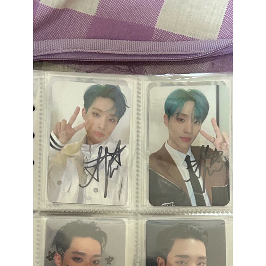 PC Photocard Keeho P1Harmony (SIGNED)