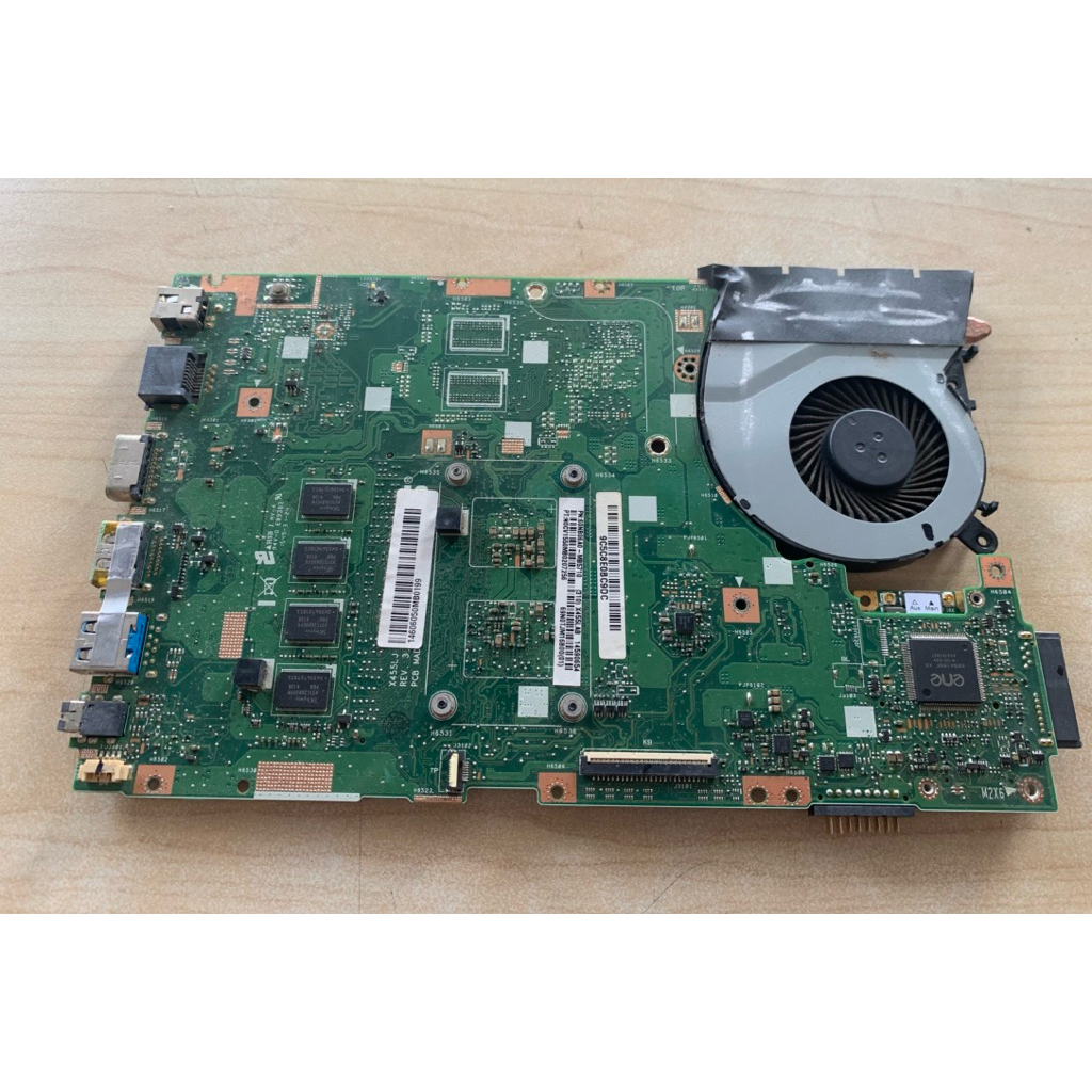 Motherboard Asus X455L X455 X455LA A455L 30PIN  Core i3  4005 Ram 2Gb Normal