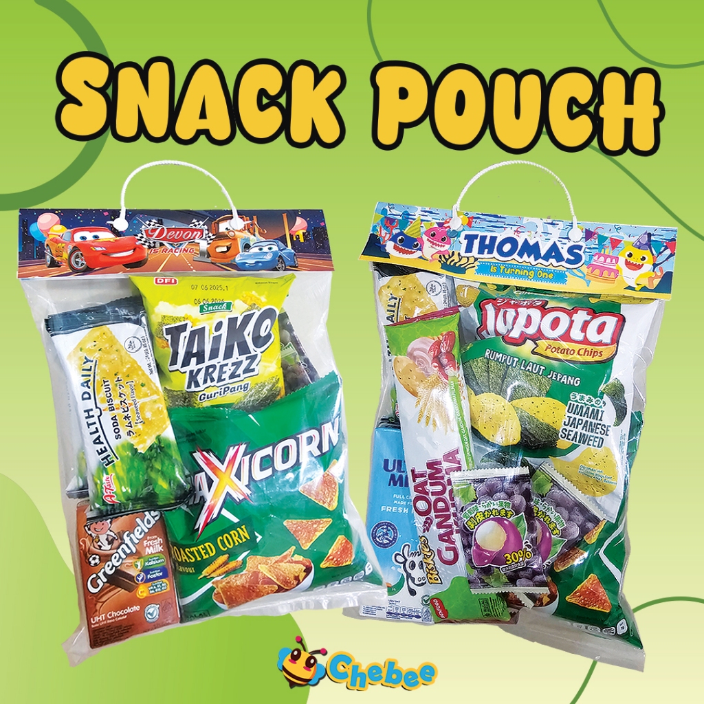 

Plastik Snack Ulang Tahun / Snack Pouch Ulang Tahun / Tas Snack Ulang Tahun (isi 6 pcs)