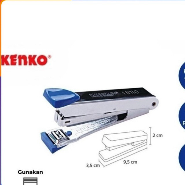 

KENKO STAPLES HD-10 - ALAT STAPLER TANGAN- STRAPLER HECTER