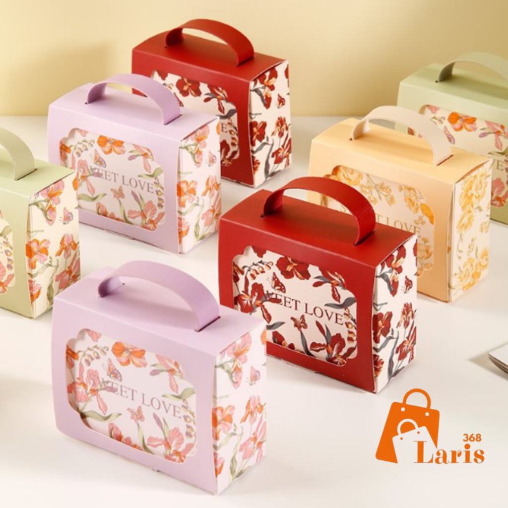 

Laris368 Tas Kotak Permen Souvenir Candy Gift Box Kecil Sweet Love Handle Kulit Untuk Kado / Pernikahan / Sangjit / Lamaran