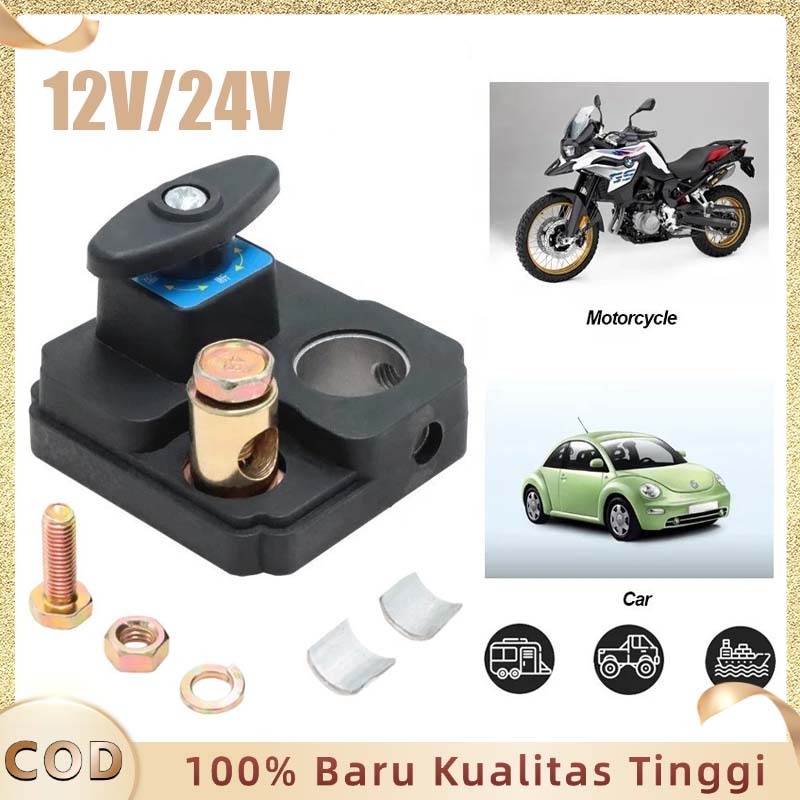 Saklar Pemutus Aki Mobil Universal Saklar Aki Mobil On Off Universal Sakelar Pemutus 12v-48V Untuk M