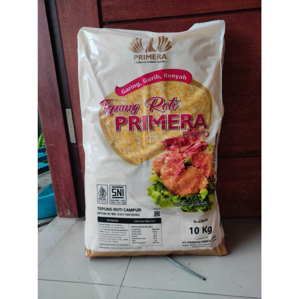 

PRIMERA - Tepung Roti Primera Panko Mix / Campur 10Kg
