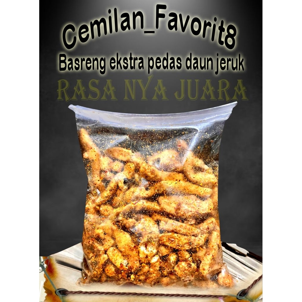 

BASRENG DAUN JERUK EXTRA PEDAS 200gr