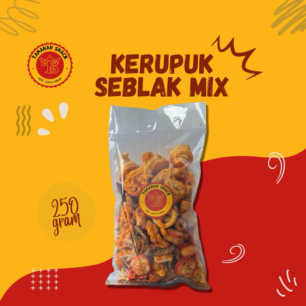 

Kerupuk Seblak Mix(SJY)/250gram