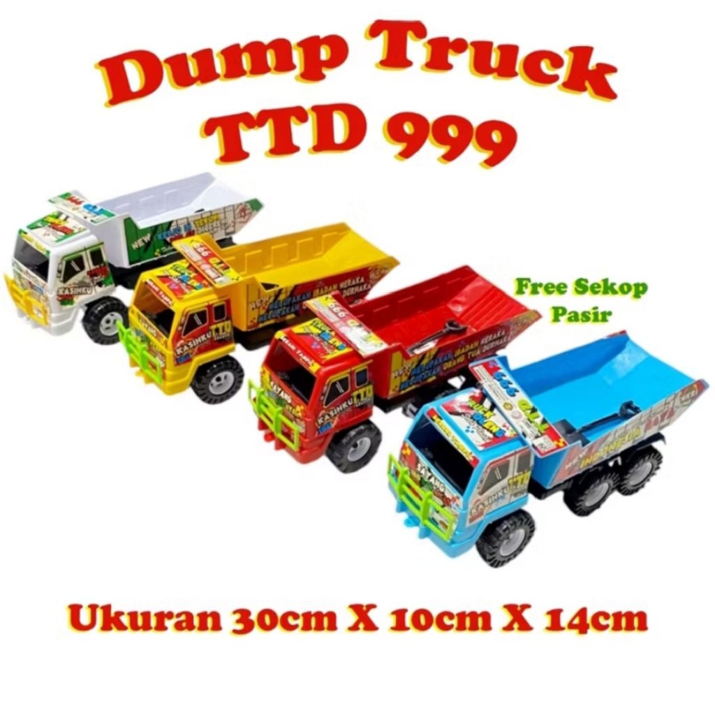 mainan anak dump truk TTD 999 murah