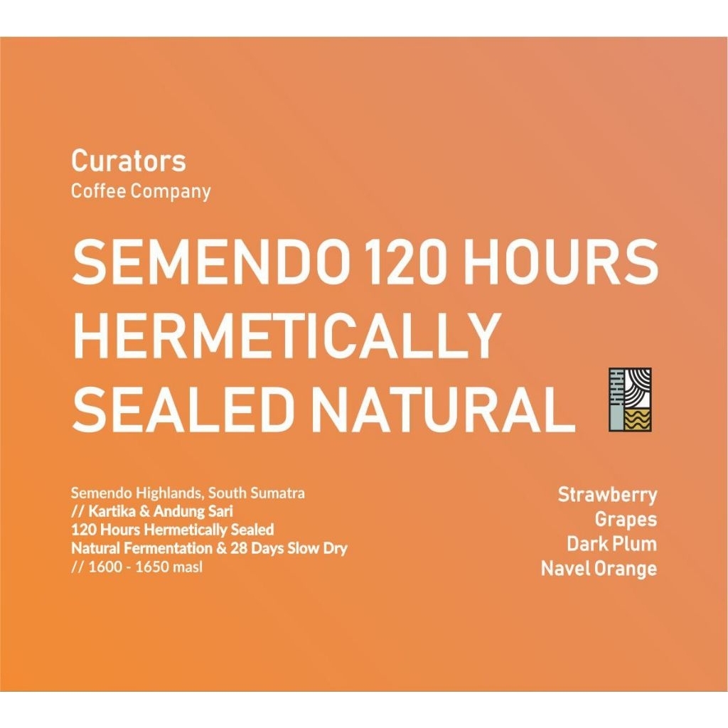 

Filter Coffee Kopi Arabika Kompetisi Curators Semendo 120 Hours HSN 100 gr