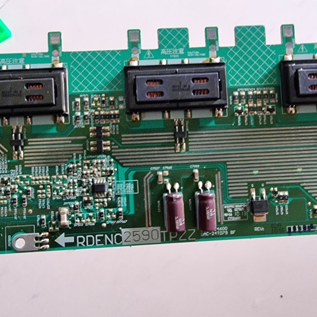 inverter led inverter lampu BL TV Lcd Sharp 32 inch tipe LC-32L400M ori cabutan normal siap rakit no