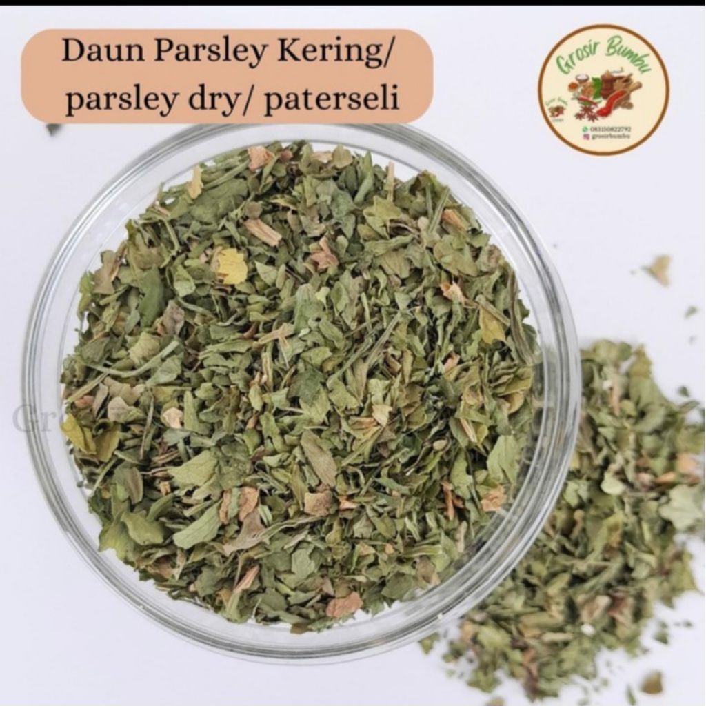 

daun parsley kering1kg/parsley dry/paterseli✅️