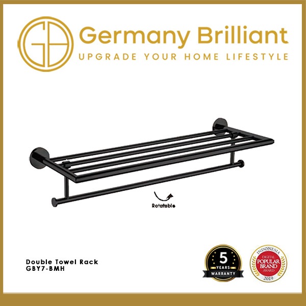 Germany Brilliant Rak Handuk Baju Gantungan Hanger Dinding Kamar Mandi GBY7-BMH / GBY6 Series