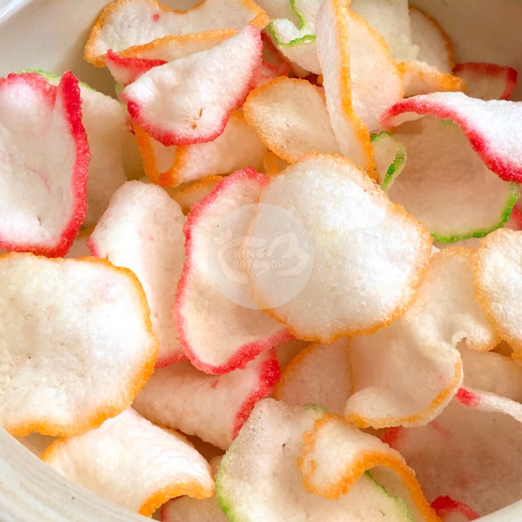 

TERMURAH 1KG BAWANG PREMIUM Kerupuk Bawang Warna Warni Krupuk Mentah Lebih Enak Wangi Gurih